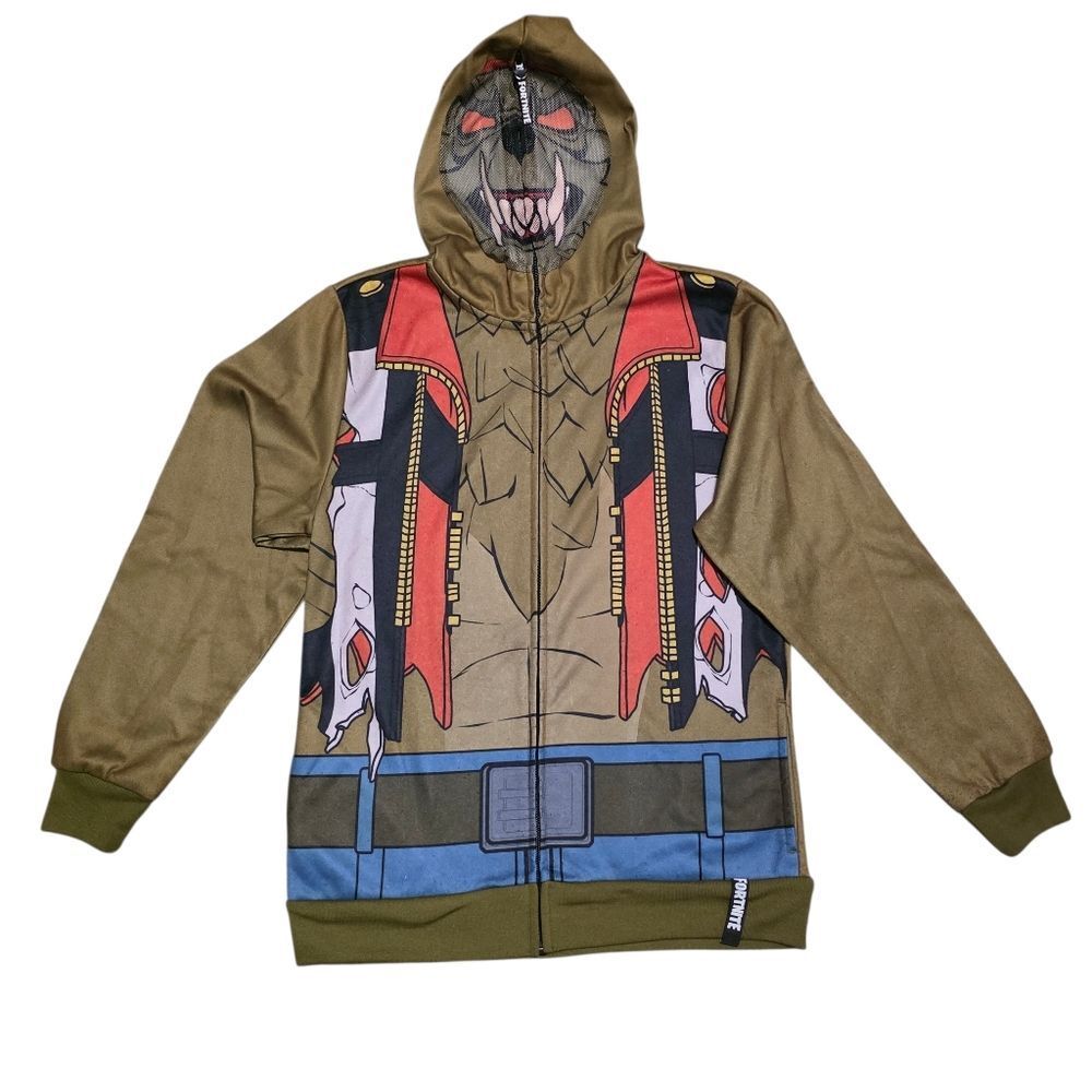Fortnite Graphic Hooded Jacket - Dire Wolf Large